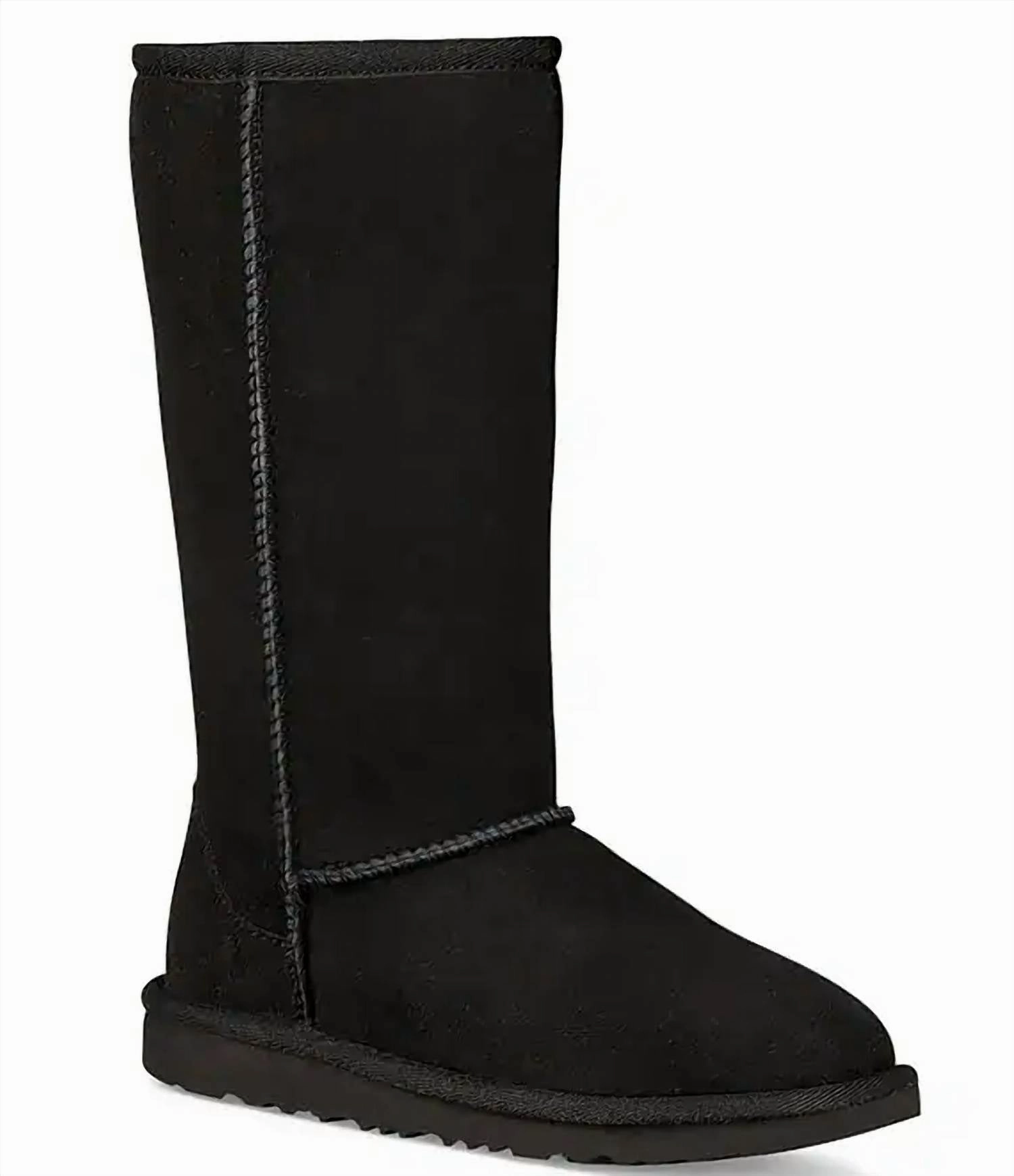 Kids Classic Tall Ii Boot In Black Performance Mode Anti Slip Heel