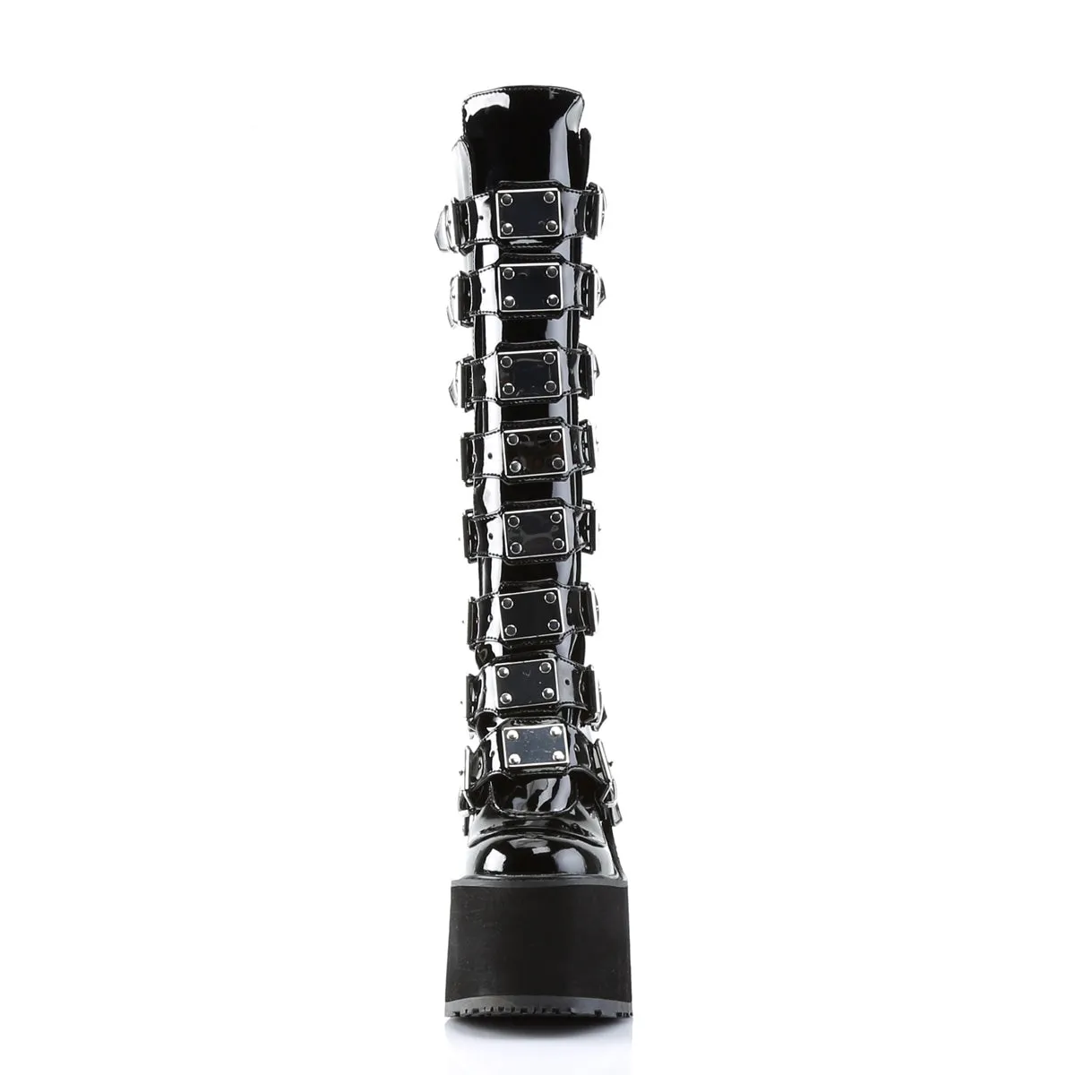 SWING-815 Demoniacult Alternative Footwear Women's Knee High Boots