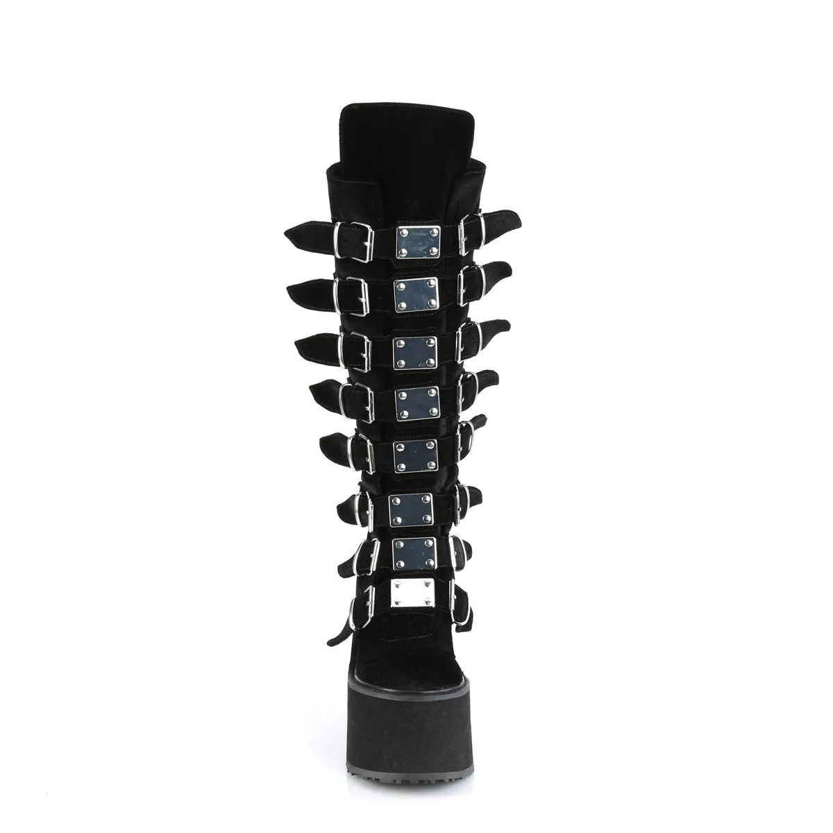 SWING-815 Demoniacult Alternative Footwear Women's Knee High Boots