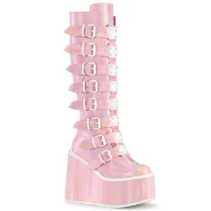 SWING-815 Demoniacult Alternative Footwear Women's Knee High Boots