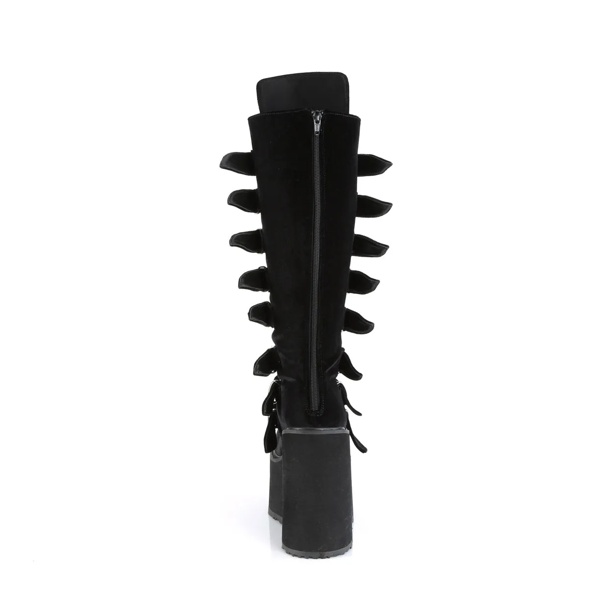 SWING-815 Demoniacult Alternative Footwear Women's Knee High Boots