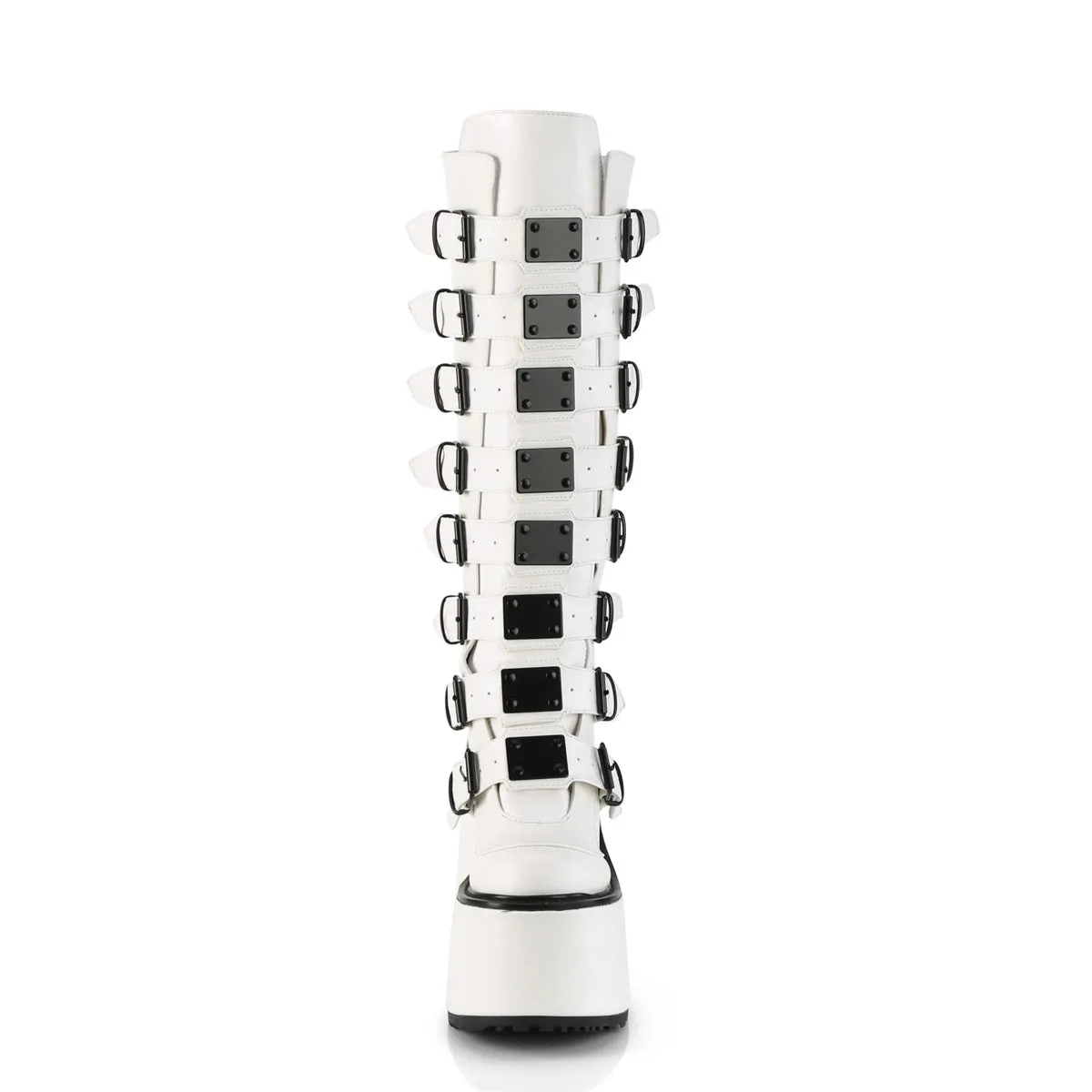 SWING-815 Demoniacult Alternative Footwear Women's Knee High Boots