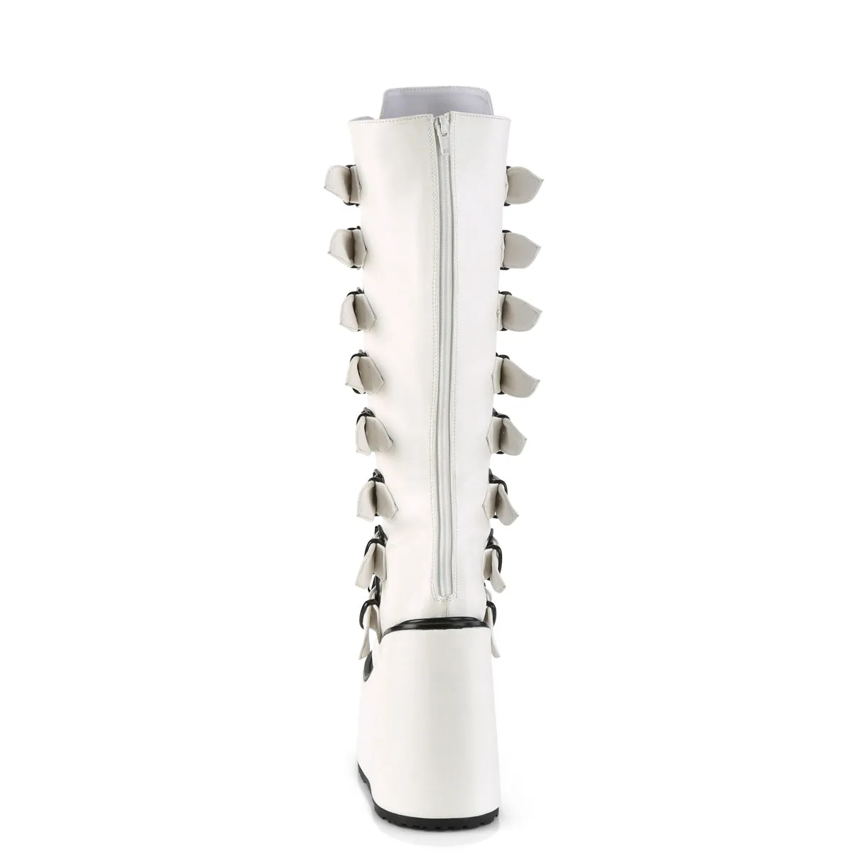 SWING-815 Demoniacult Alternative Footwear Women's Knee High Boots
