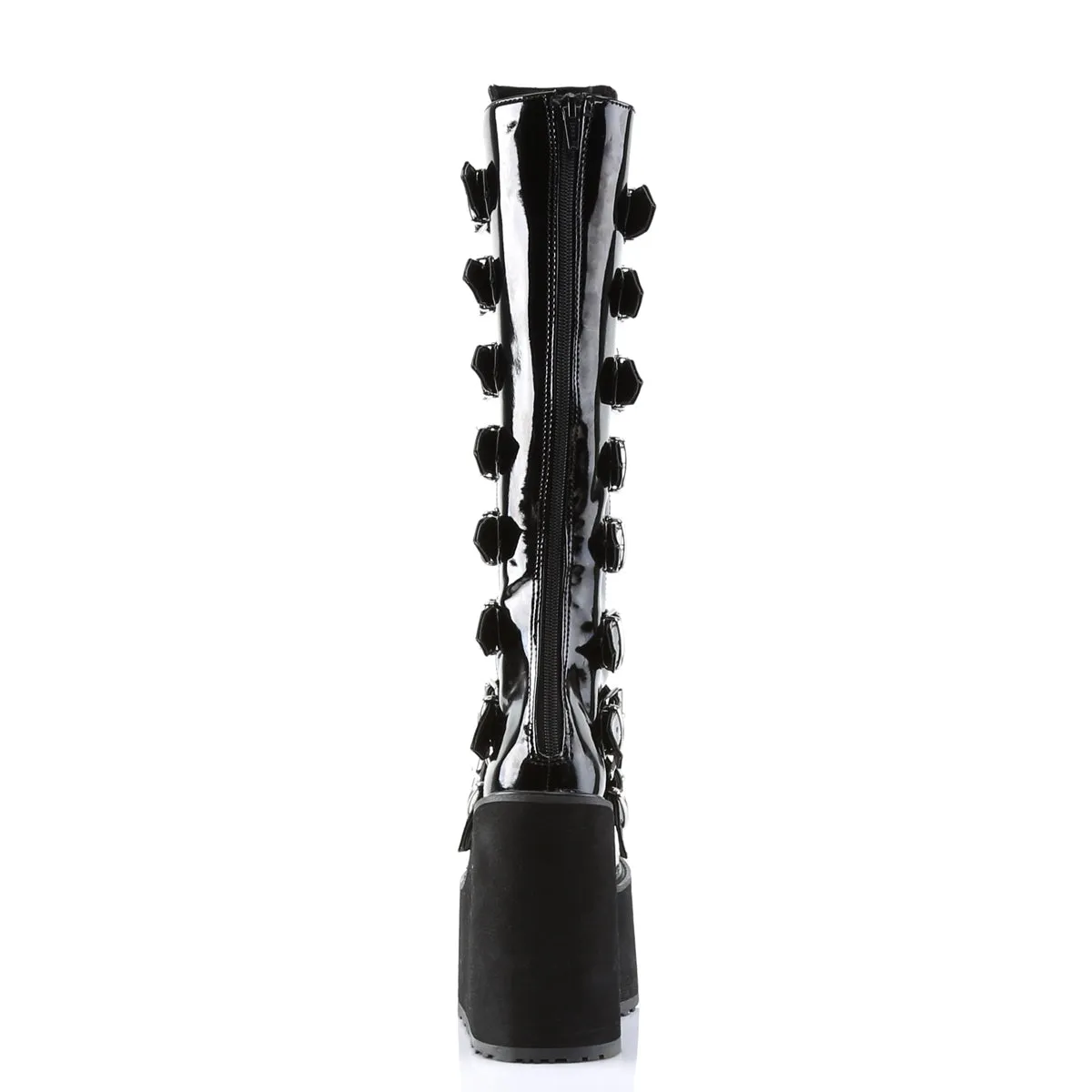 SWING-815 Demoniacult Alternative Footwear Women's Knee High Boots