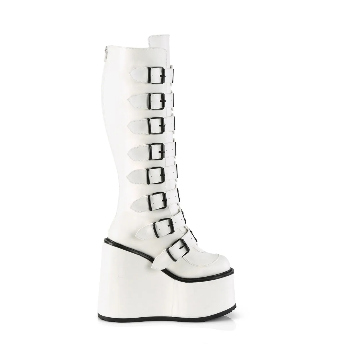 SWING-815 Demoniacult Alternative Footwear Women's Knee High Boots