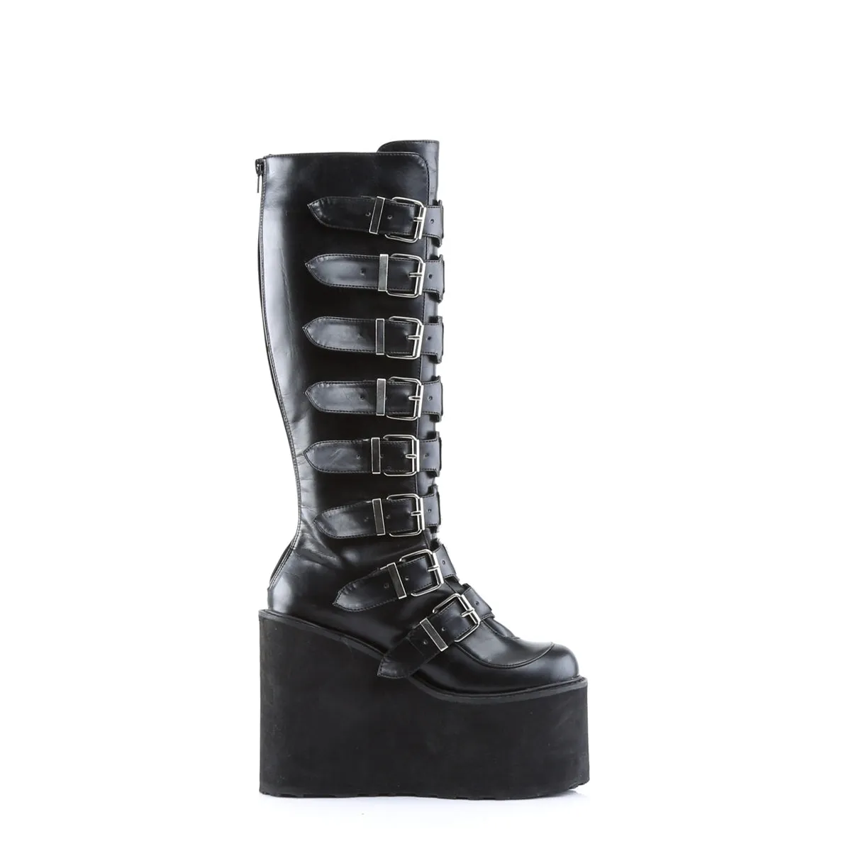 SWING-815 Demoniacult Alternative Footwear Women's Knee High Boots