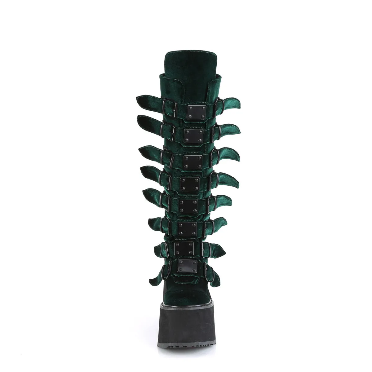 SWING-815 Demoniacult Alternative Footwear Women's Knee High Boots