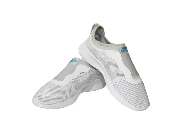 running shoes for beginner male runners quick - drying fabric shoes Nike scarpa da fitness da donna Tanjun Slip 902866 101 white