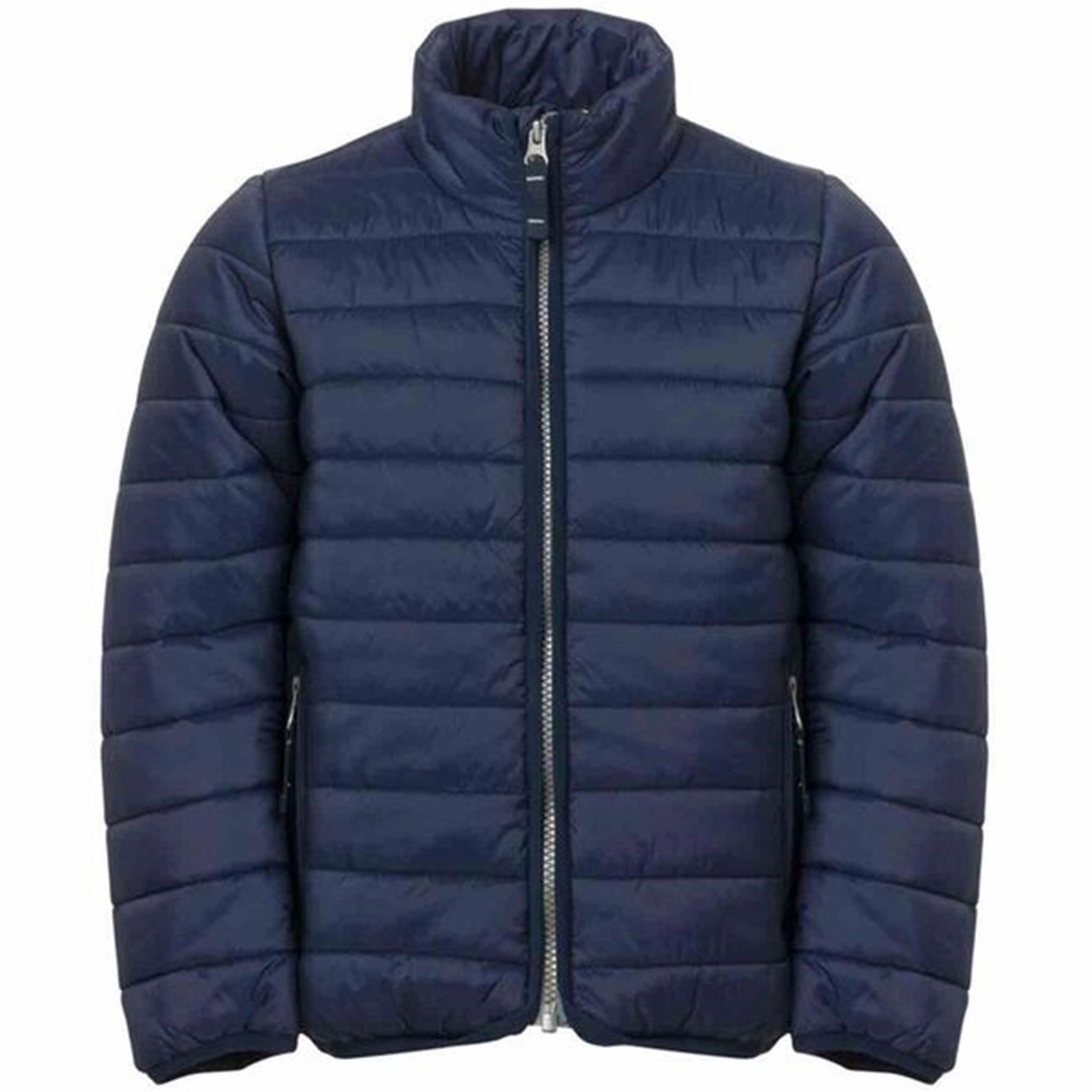 Ver de Terre Lightweight Jacket Navy Convertible Sleeves