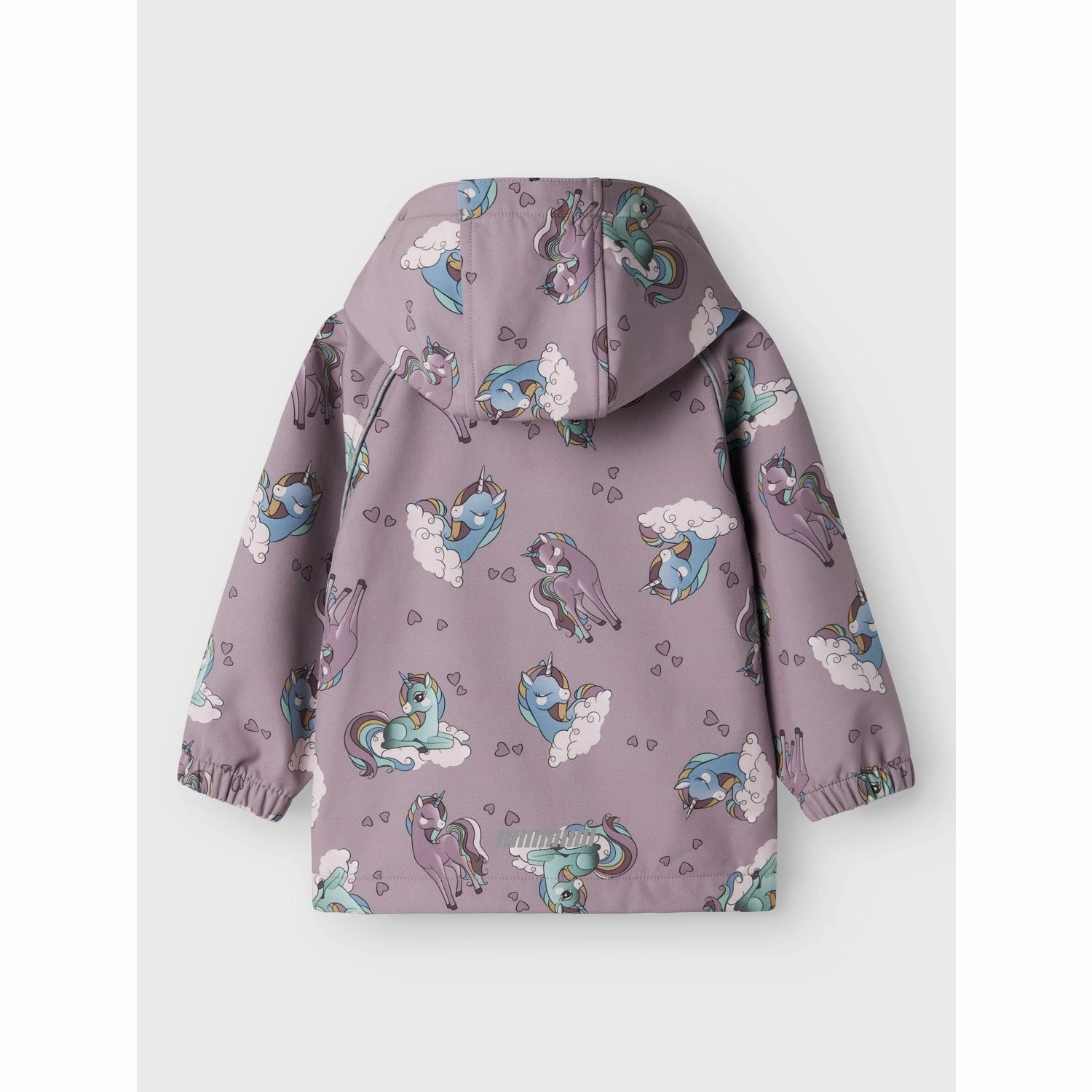 Chill Weather Name It Purple Dove Alfa08 Softshell Jacket Unicorns