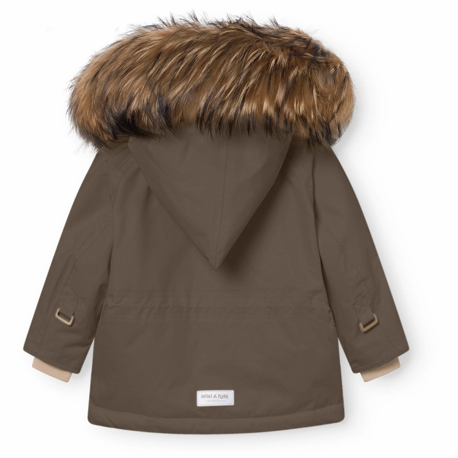 Mini A ture Tarmac Green Matwang Fleece Lined Winter Jacket Fur. GRS Reinforced Shoulder Protection