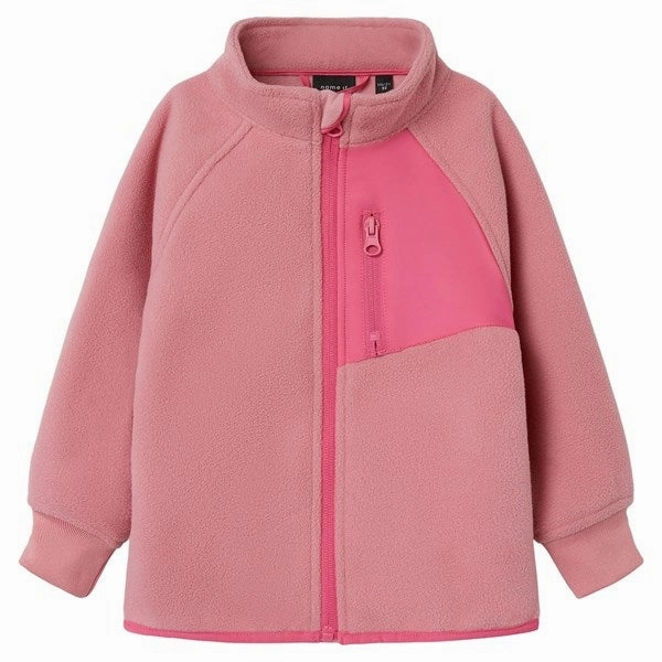 Name it Wild Rose Move03 Wind Fleece Jacket Pre Shrunk Cotton Blend