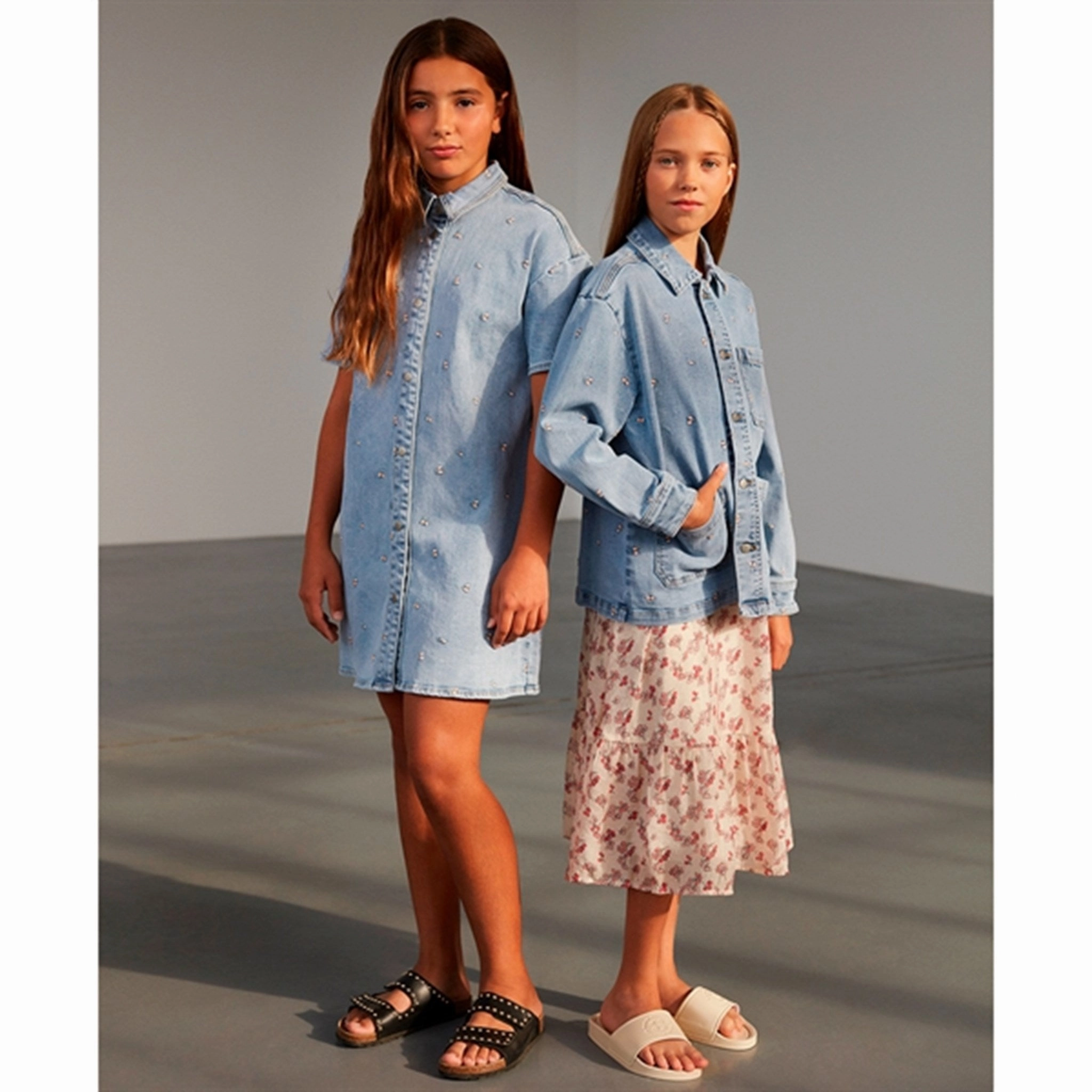 Anti Static Weave Casual Trend Sofie Schnoor Denim Blue Jacket