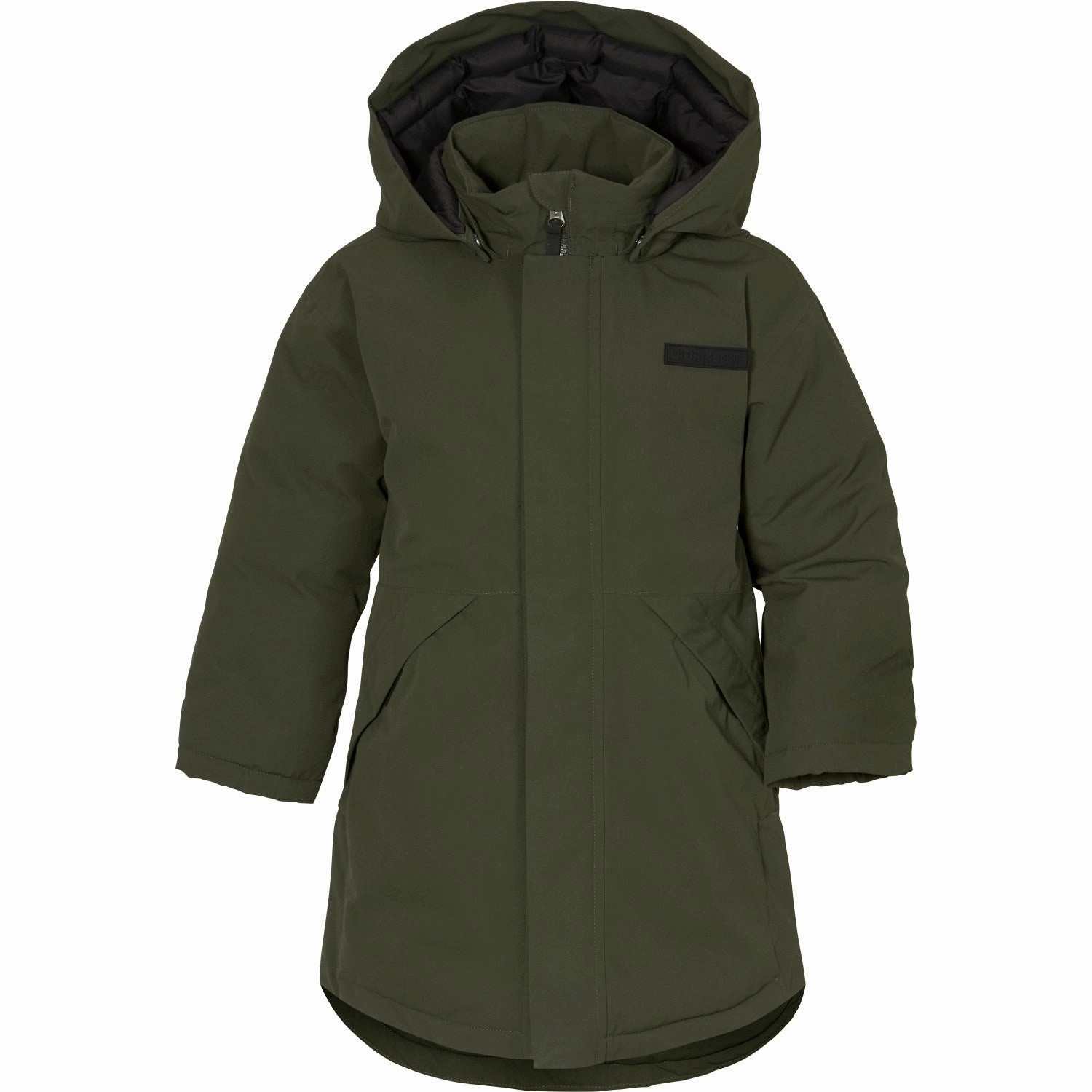 ErgonomicCut Compact packaging Didriksons Deep Green Timon Kids Parka