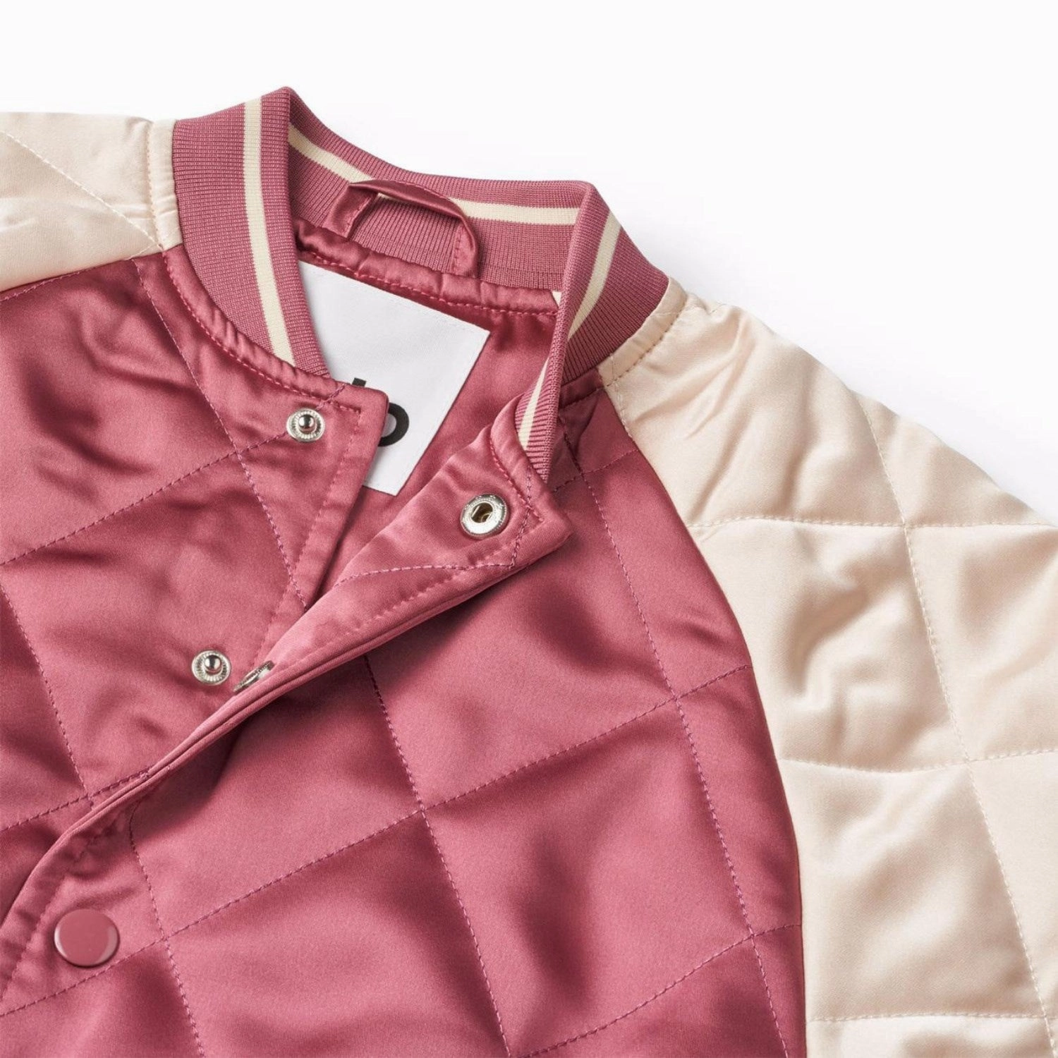 Molo Dark Rose Haru Jacket Cold Season Flatlock Seam Construction
