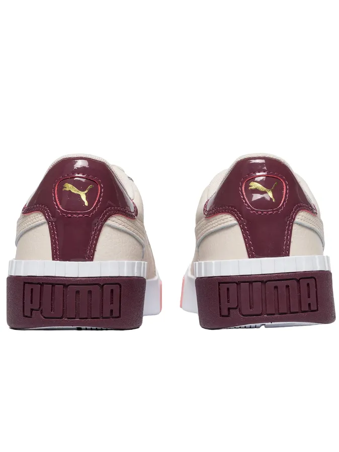 running in a butte area shoes Puma scarpa sneakers da donna Cali Remix 369968 01 rosa beige