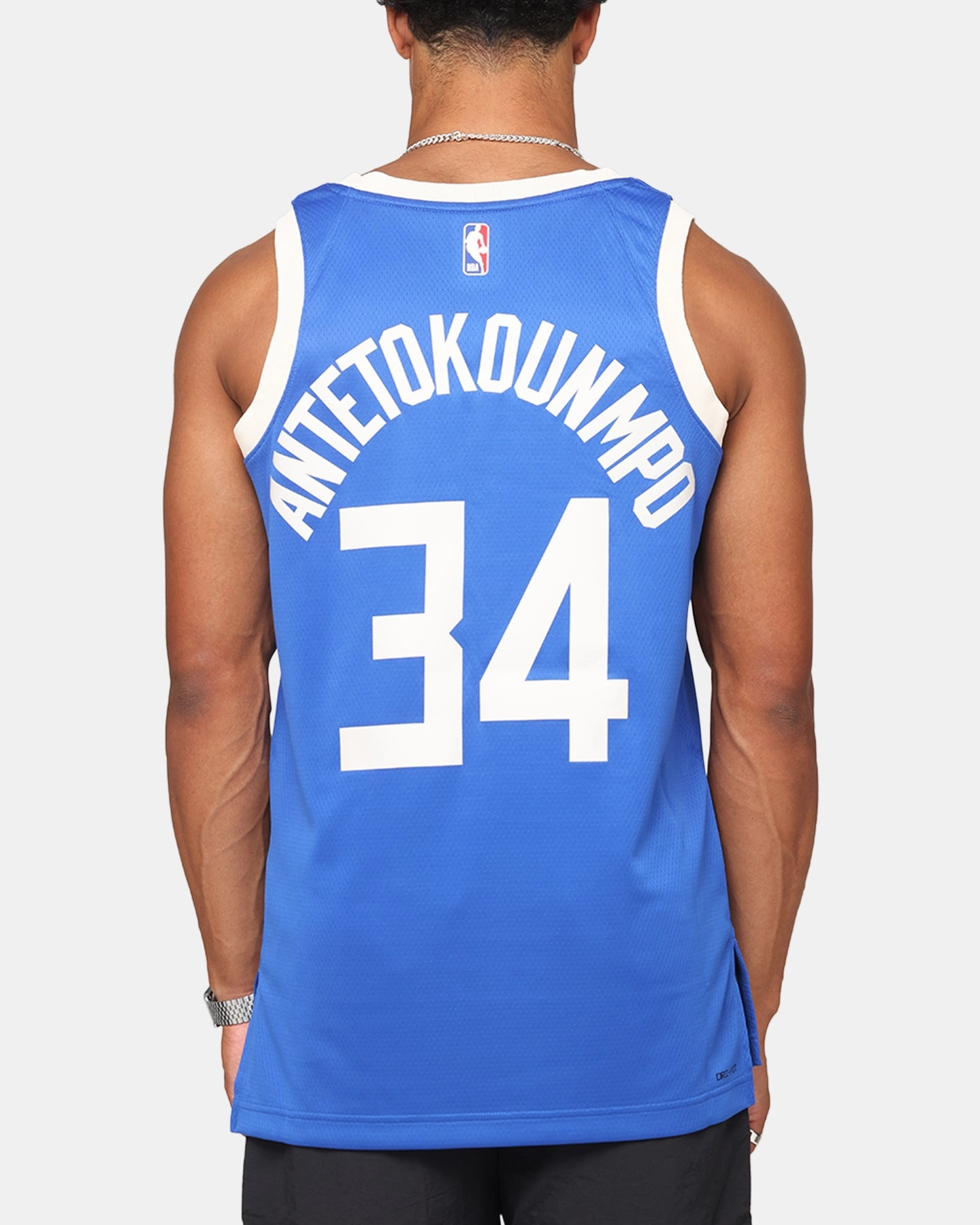 Casual Movement Reinforced Shoulder Structure Nike Giannis Antetokounmpo Milwaukee Bucks #34 City Edition 2024/25 Nike Dri-Fit NBA Swingman Jersey Game Royal
