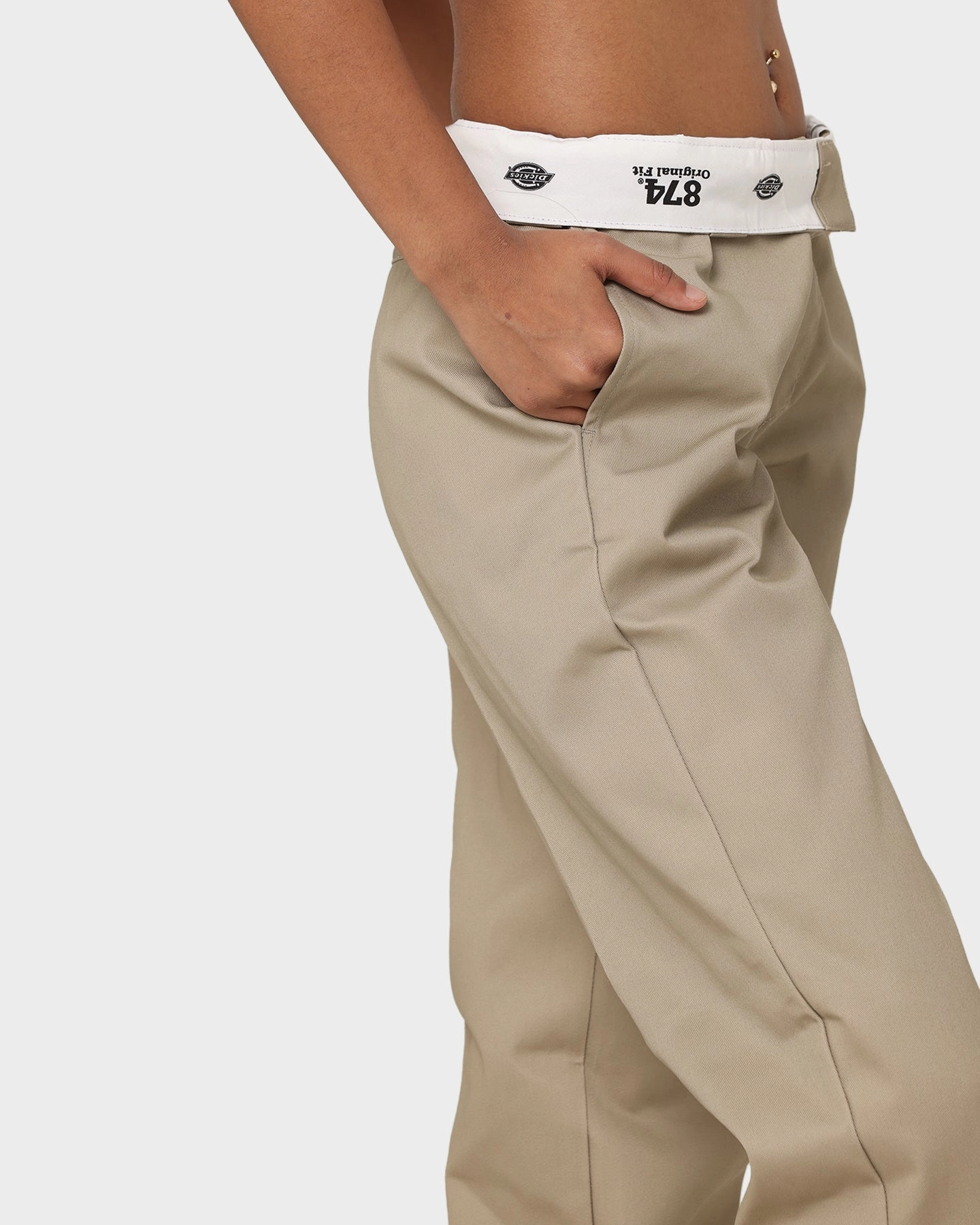 Dickies Original 874 Work Pants Khaki Simple Fit