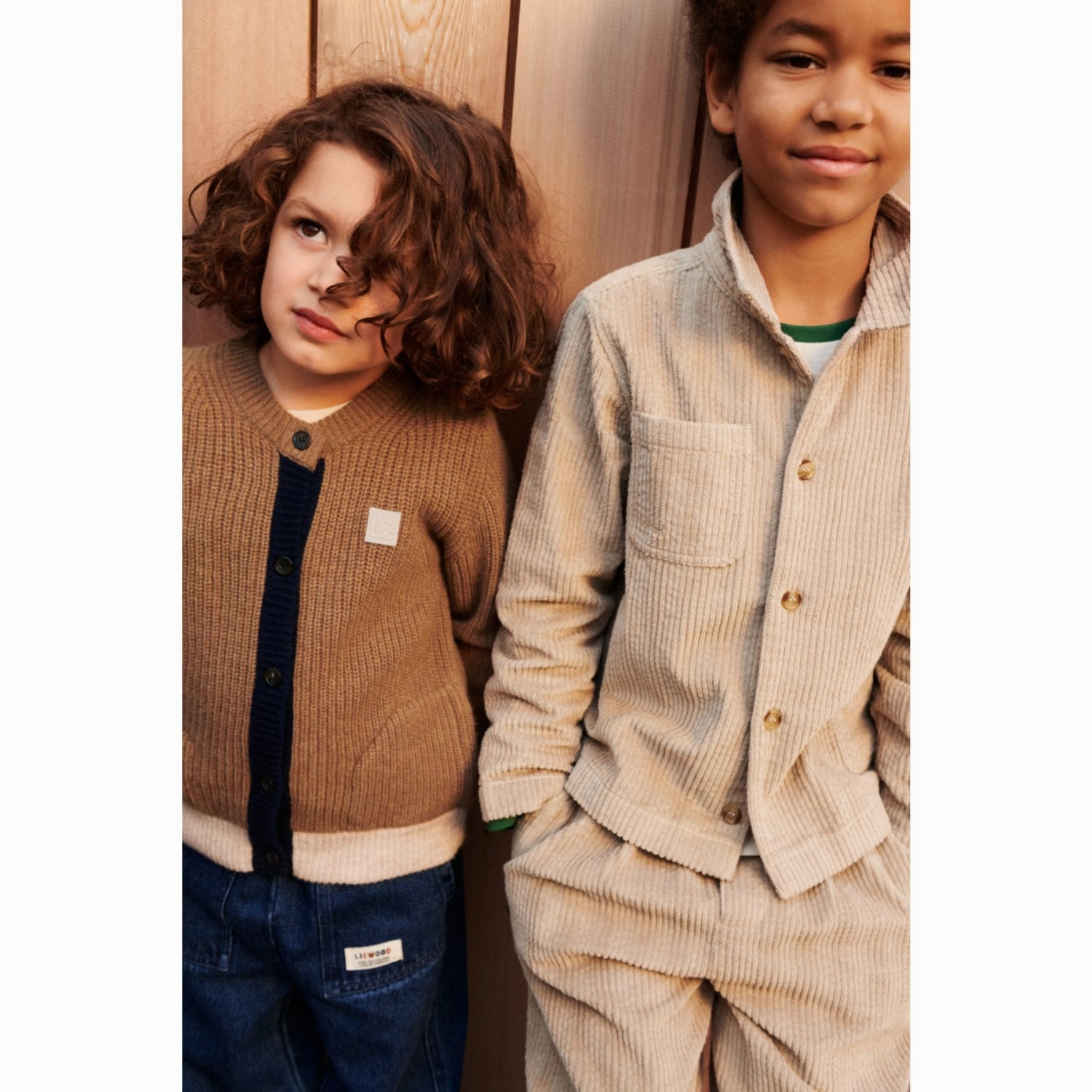 Taped Seams LIEWOOD Mist Paule Corduroy Overshirt