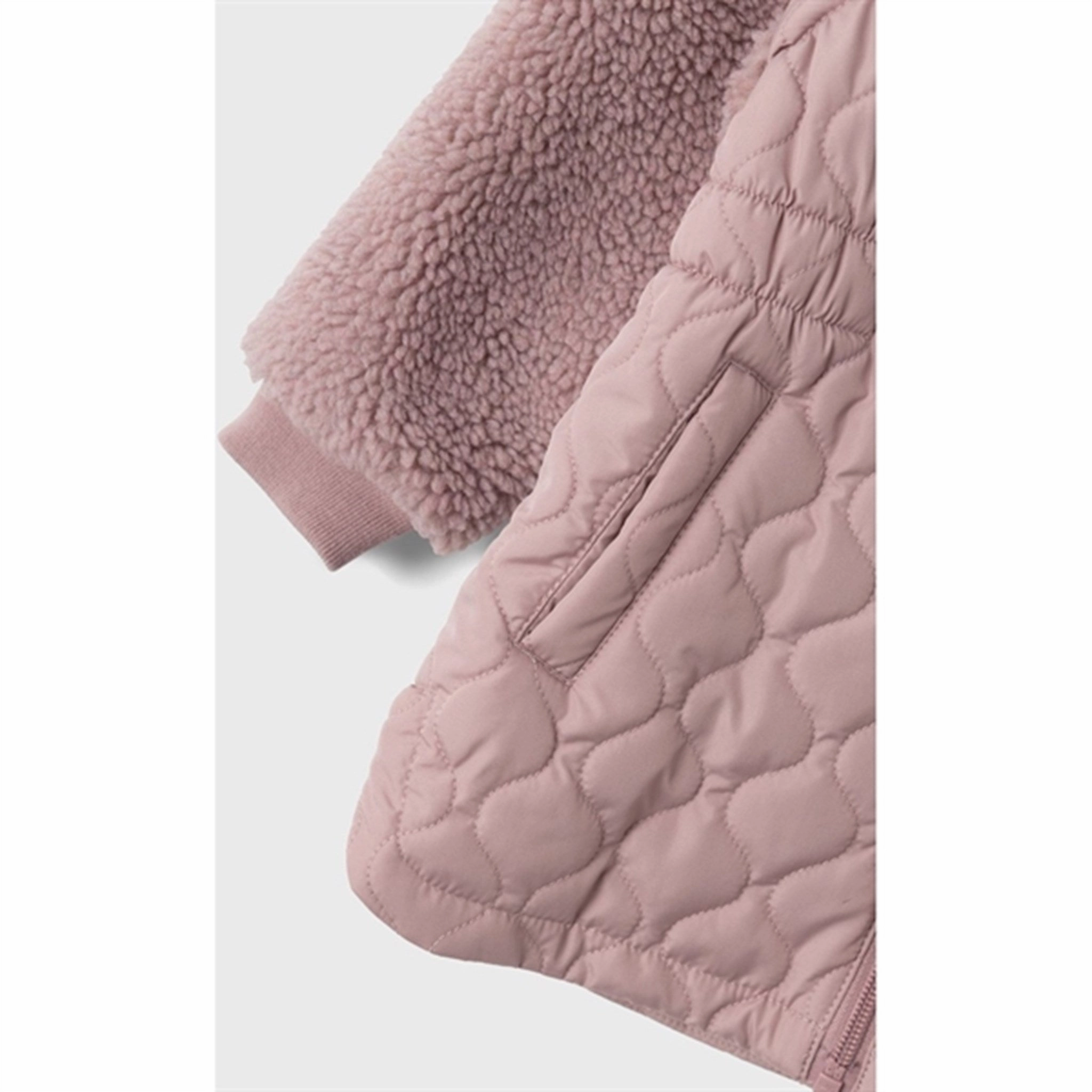 Name it Deauville Mauve Member Quilted Jacket Anti Slip Interior MultiPocketStyle