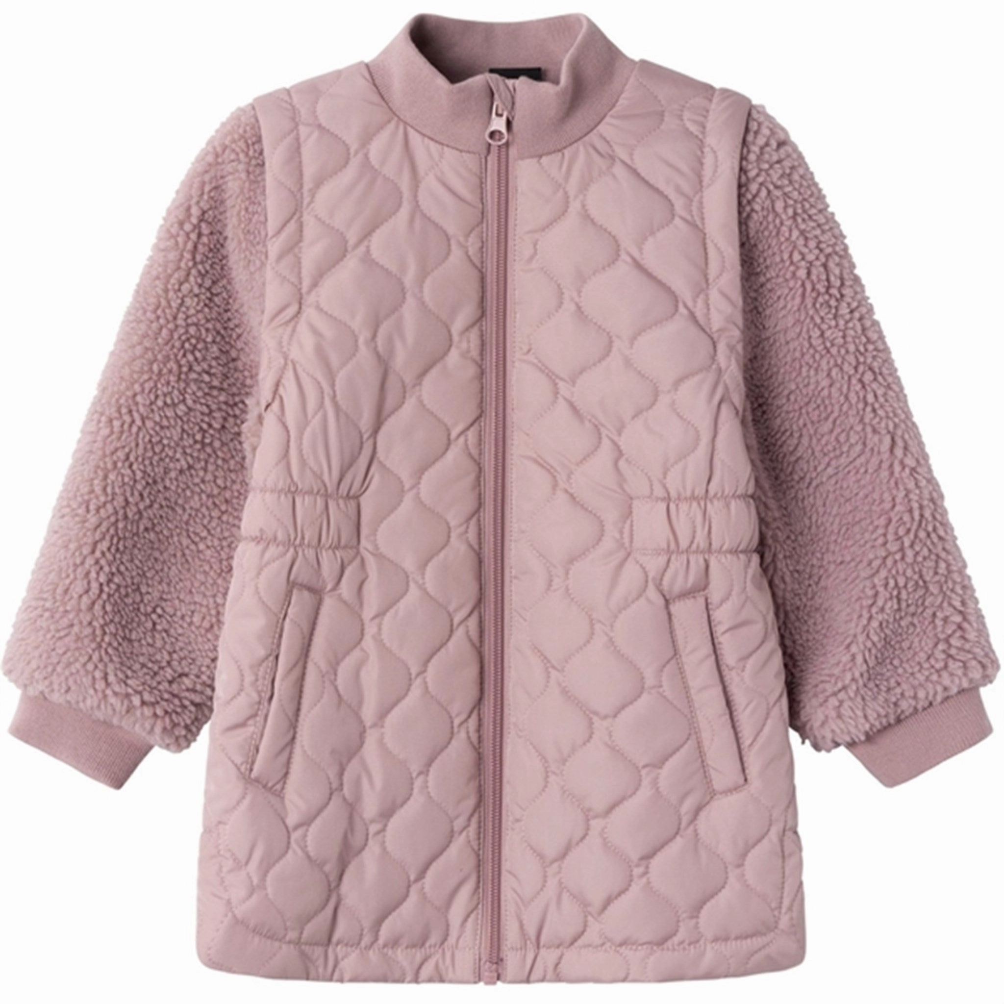 Adjustable Cuff System Name it Deauville Mauve Member Quilted Jacket