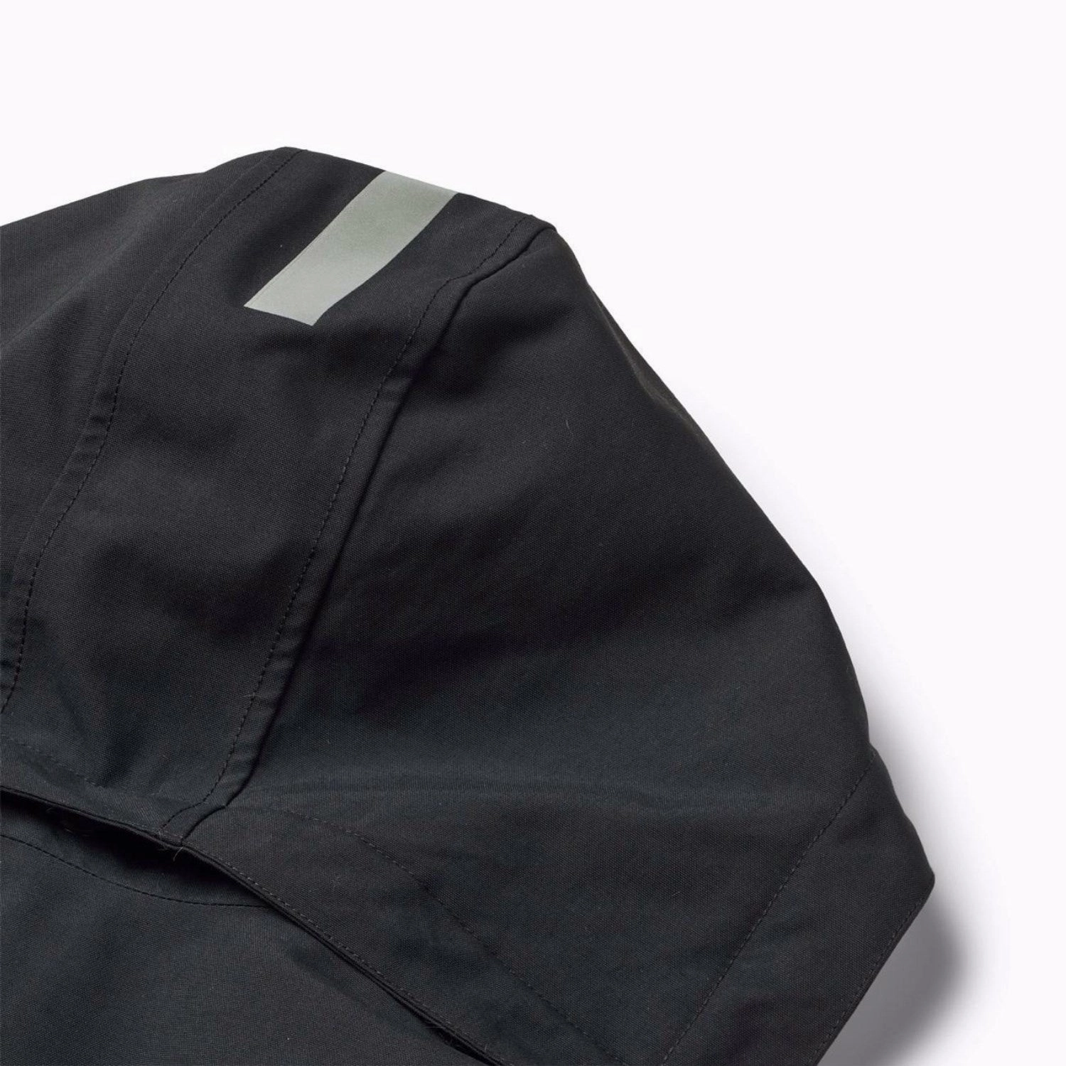 Molo Black Peace Jacket Non Irritating Edging NonRestrictiveFit