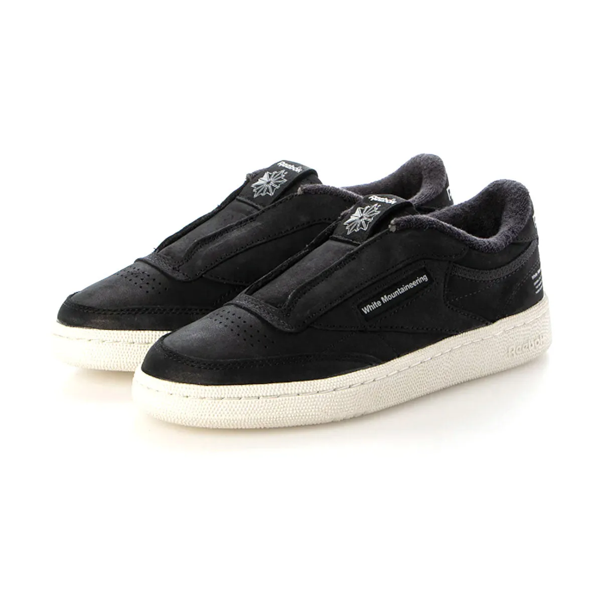 Slip-resistant look   White Mountaineering Club C 85 'Black Chalk Grey