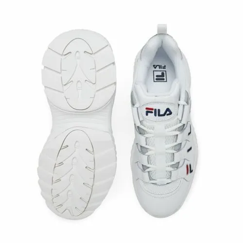 Fila scarpa sneakers da donna Countdown Low 1010751.1FG bianco Compression Resistant Midsole