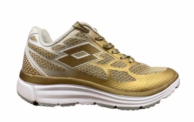 Lotto scarpa sneakers da donna Fox Ride II AMF W S7655 oro moisture - wicking tops humid - weather shoes