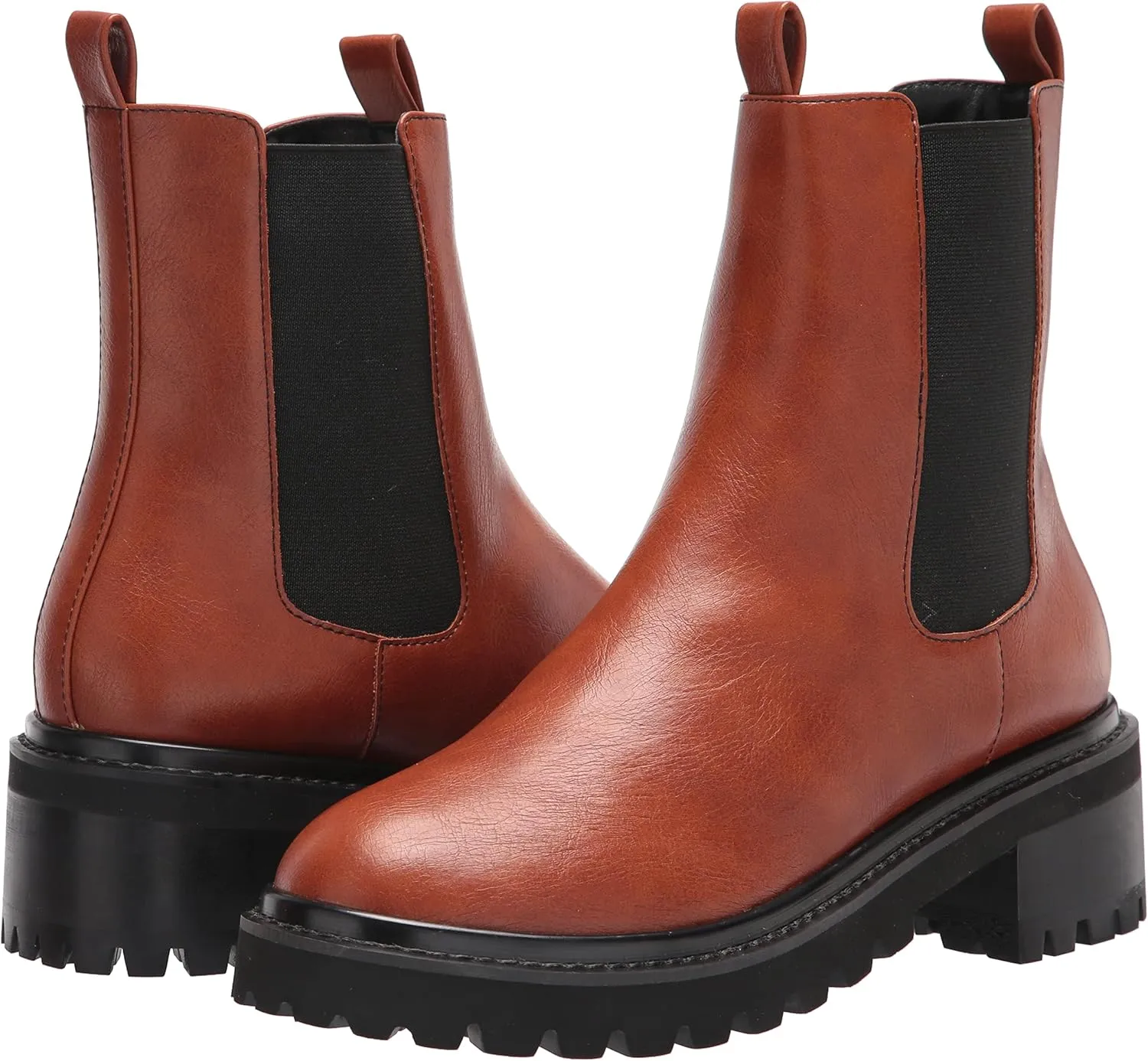 The Drop Women's Saviah Chunky Sole Pull-On Chelsea Boot