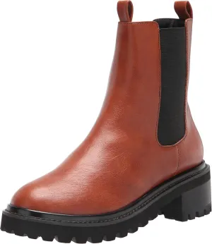 The Drop Women's Saviah Chunky Sole Pull-On Chelsea Boot