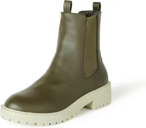 The Drop Women's Saviah Chunky Sole Pull-On Chelsea Boot