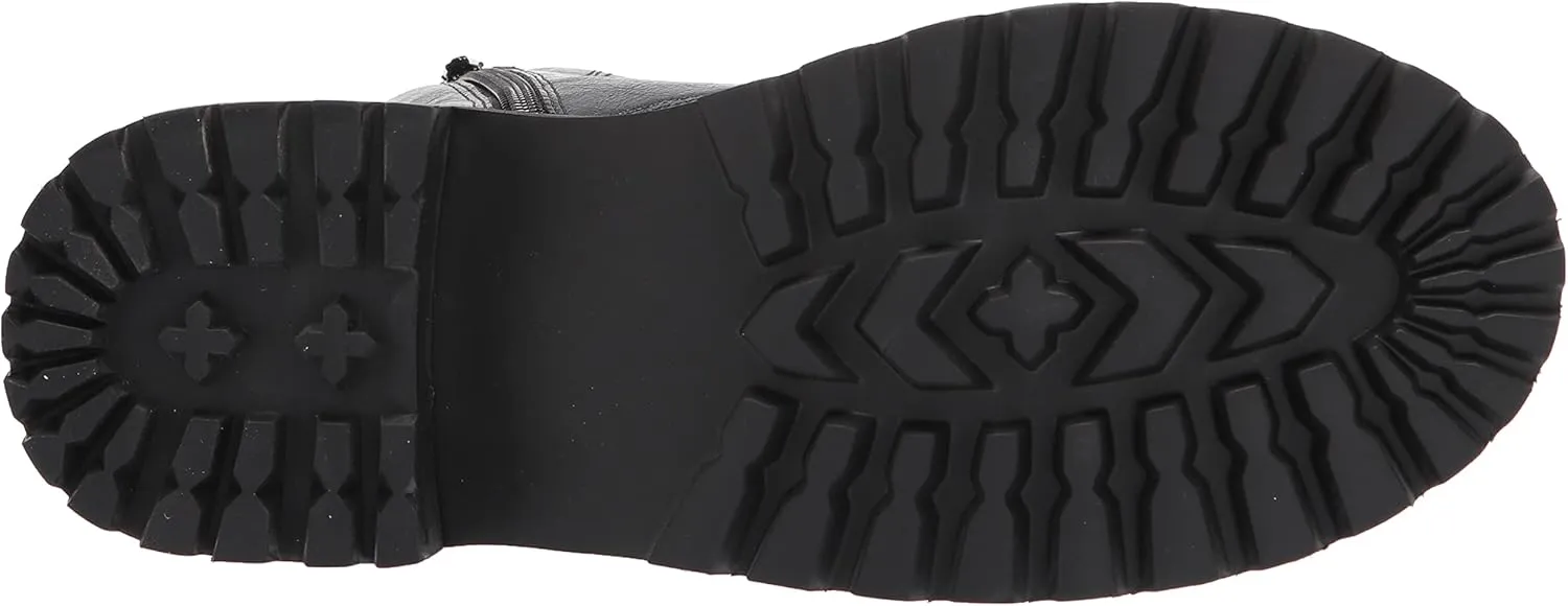 The Drop Women's Sparta Chunky Sole Lace-Up Combat Boot