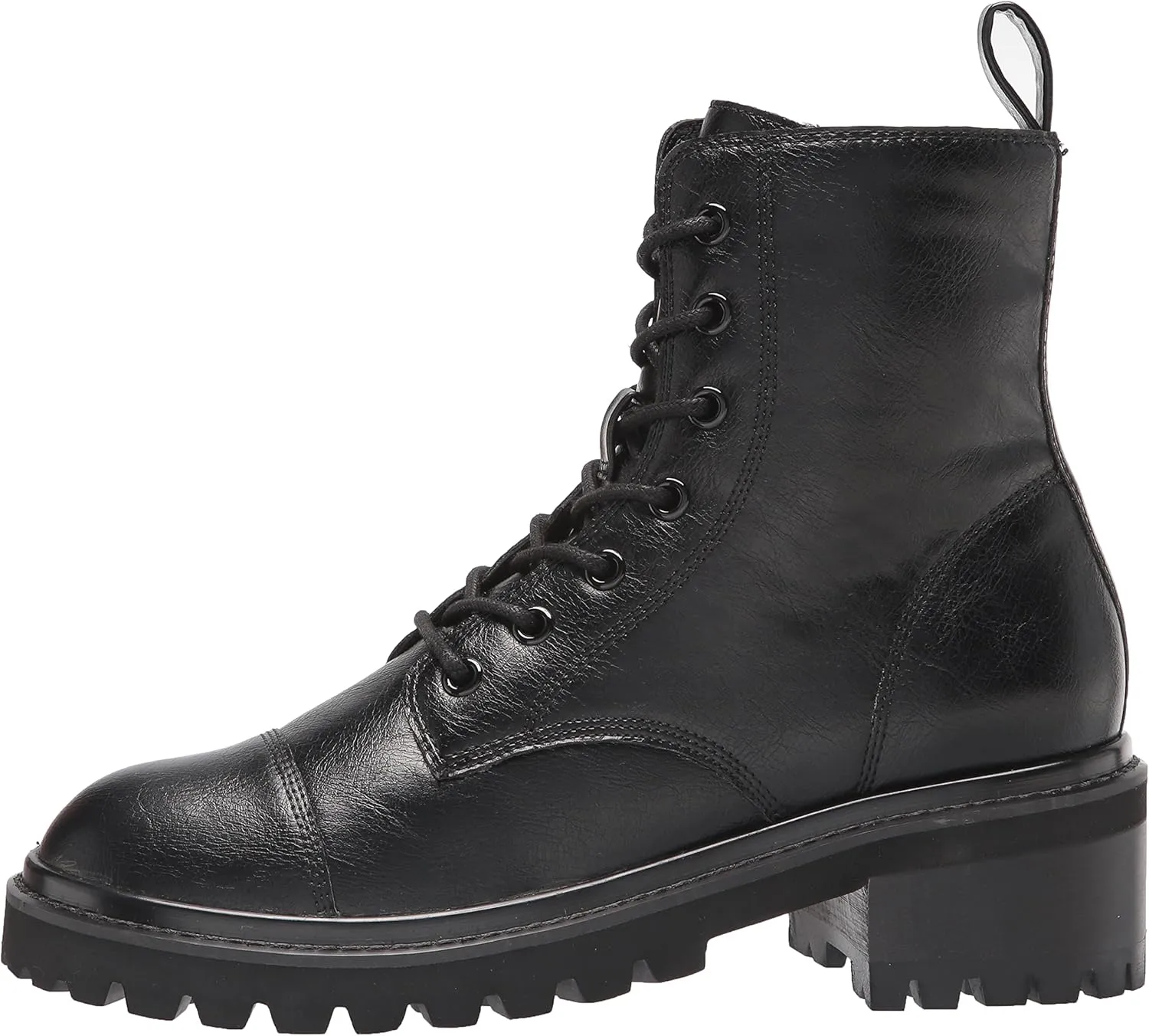 The Drop Women's Sparta Chunky Sole Lace-Up Combat Boot