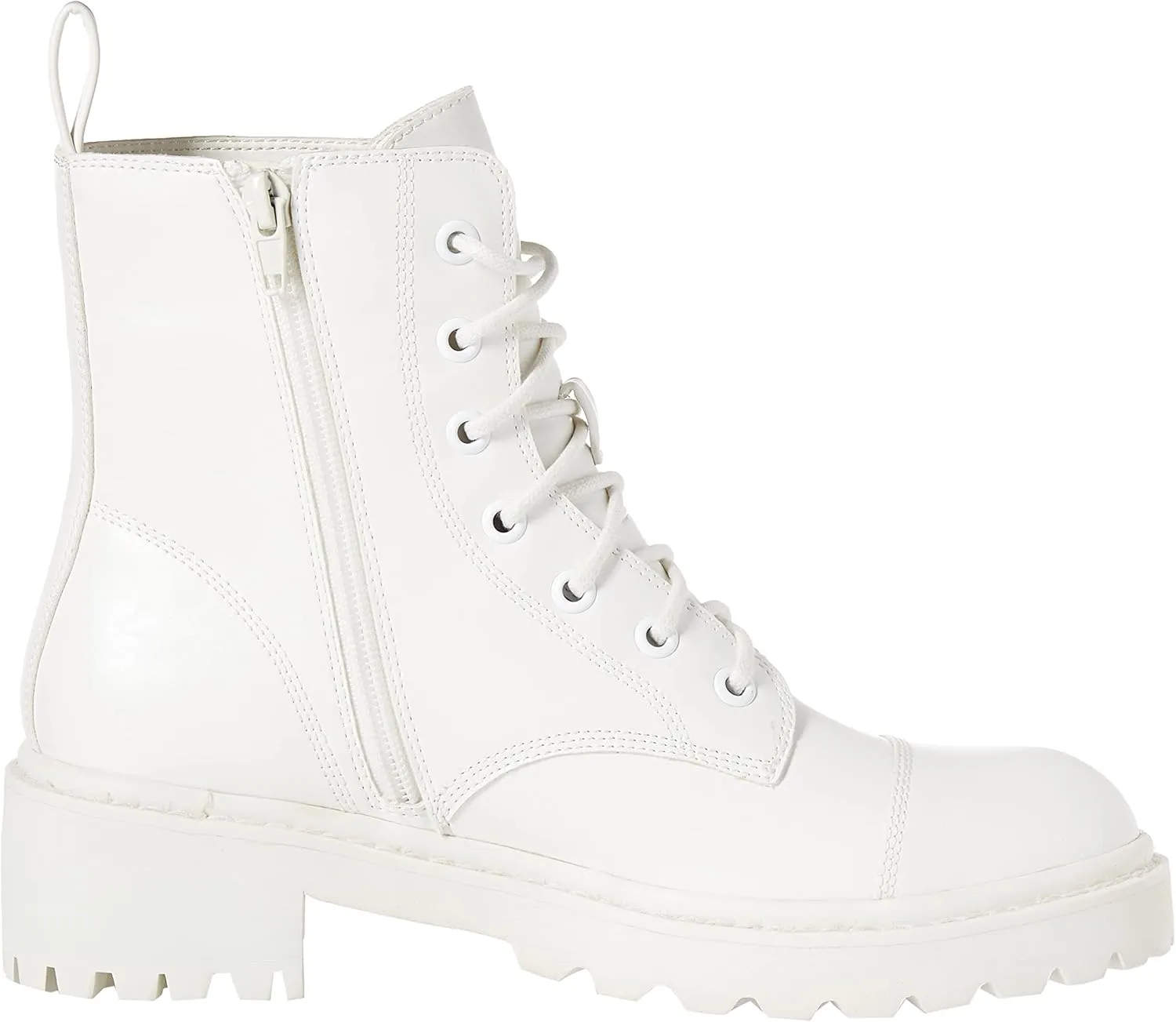 The Drop Women's Sparta Chunky Sole Lace-Up Combat Boot