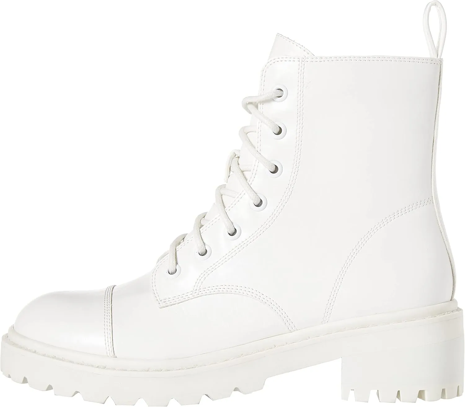 The Drop Women's Sparta Chunky Sole Lace-Up Combat Boot