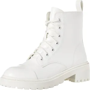 The Drop Women's Sparta Chunky Sole Lace-Up Combat Boot