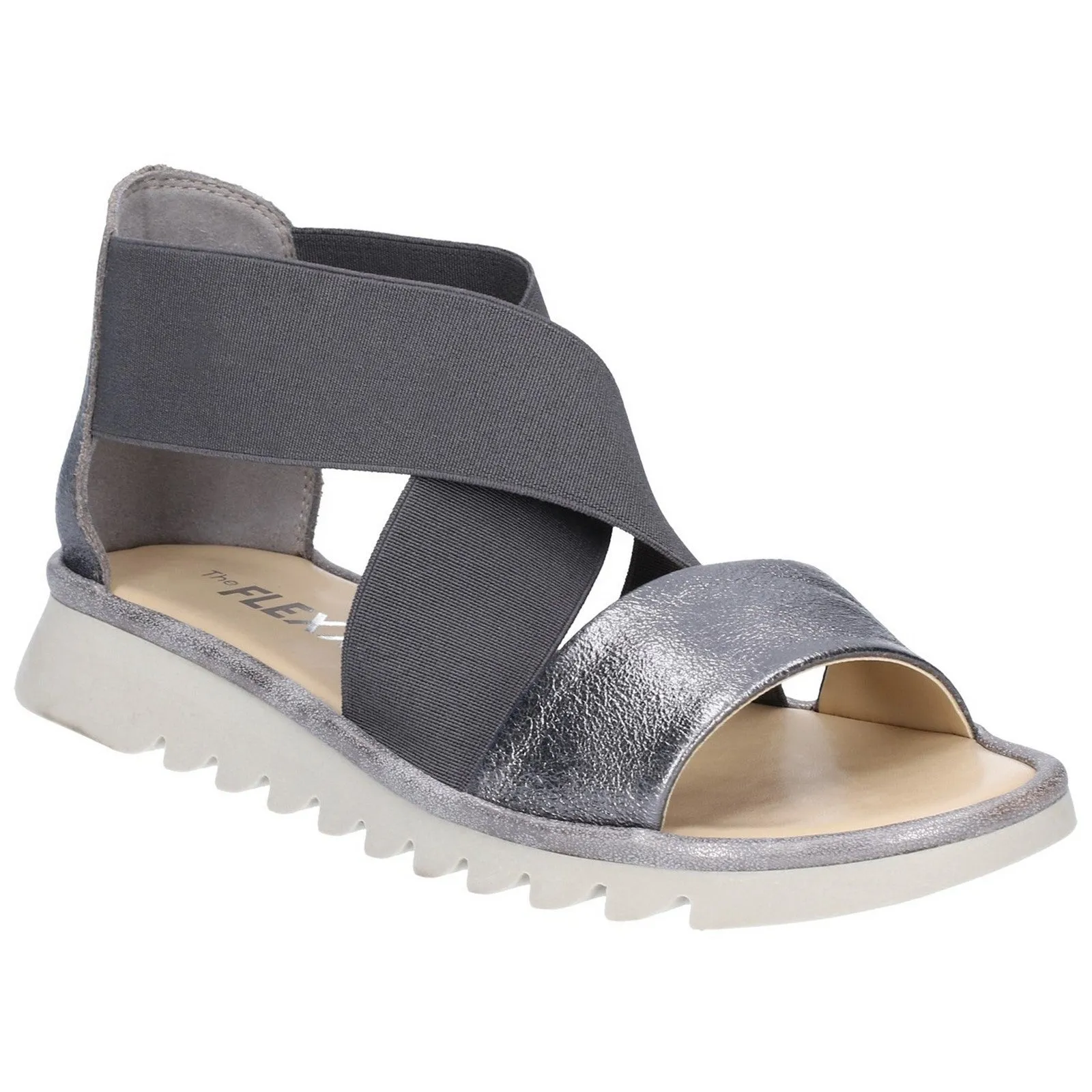 The Flexx Wat A Cross Tivoli Elasticated Slip On Sandal