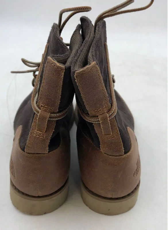 The North Face Women's Ballard Lace 2 NF0A3V1M Brown Combat Boots - Size 7.5