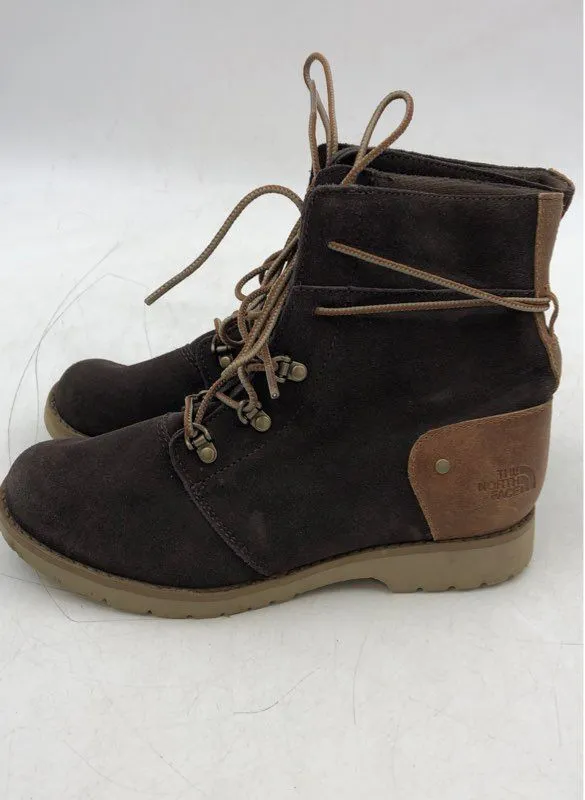 The North Face Women's Ballard Lace 2 NF0A3V1M Brown Combat Boots - Size 7.5