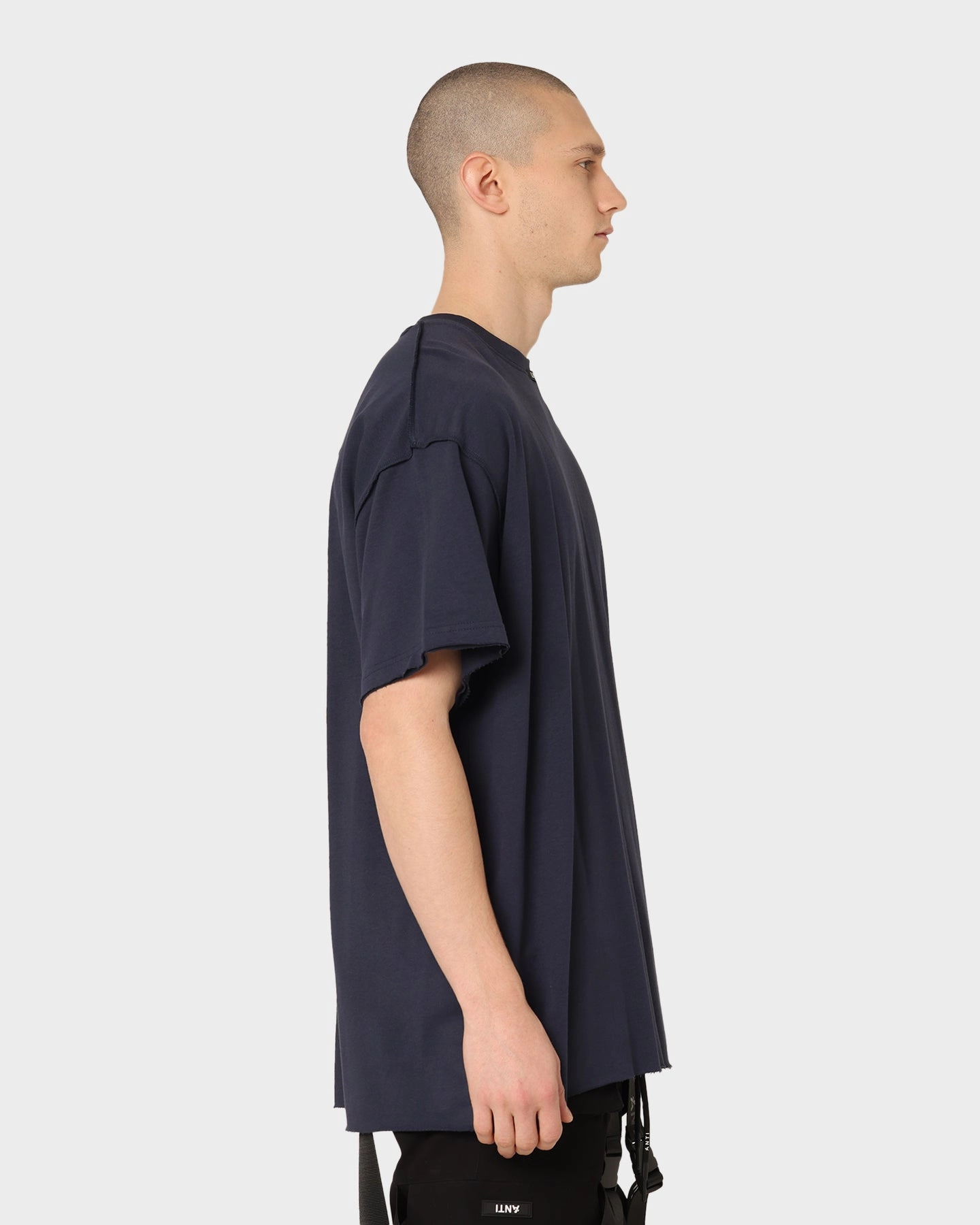 The Anti Order Anti Essential Oversized T-Shirt Navy Eco-friendly