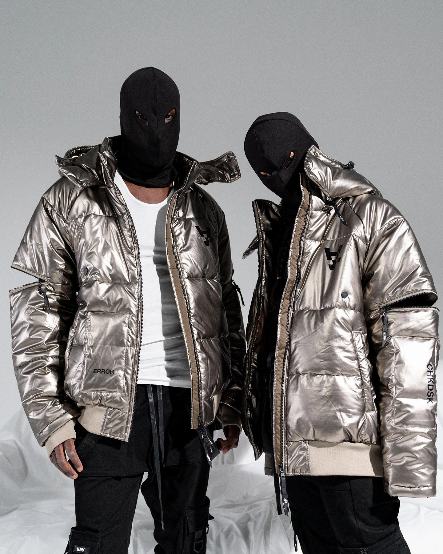 The Anti Order Anti Joy Technical Puffer Jacket Pewter Casual Edge