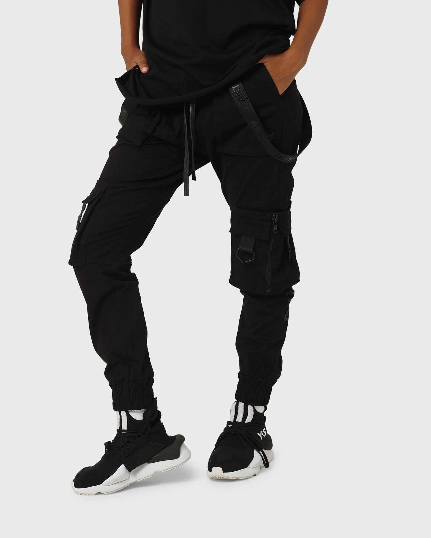 Quick Release Buckle Sophisticated Look The Anti Order Armed Forces Elite Joggers Black
