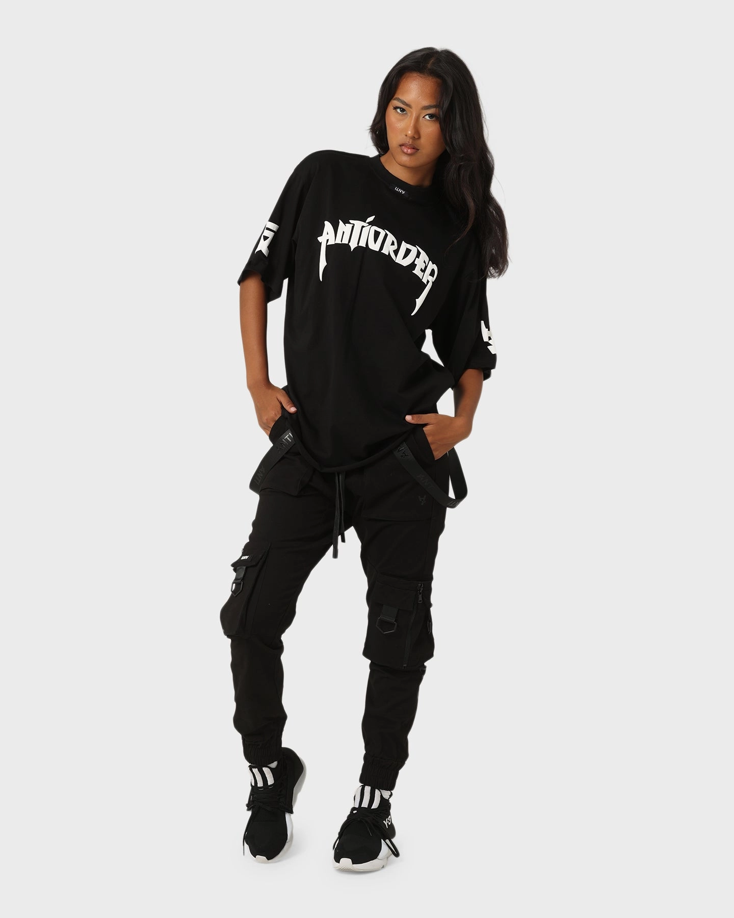 Sport Friendly Simple Fit The Anti Order Armed Forces Elite Joggers Black