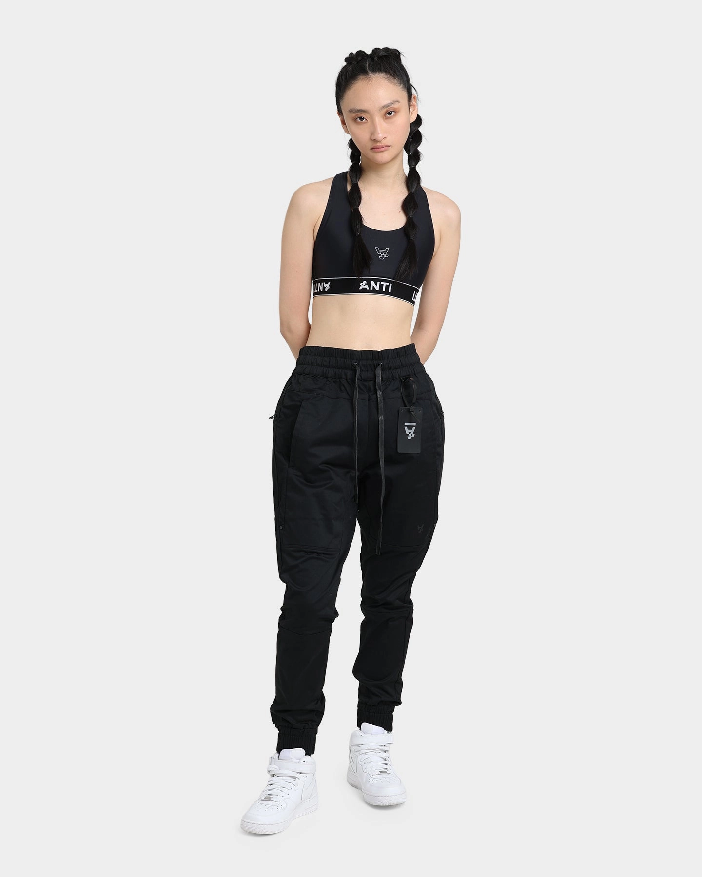 Ultimate Comfort The Anti-Order Component Sneaker Jogger Black