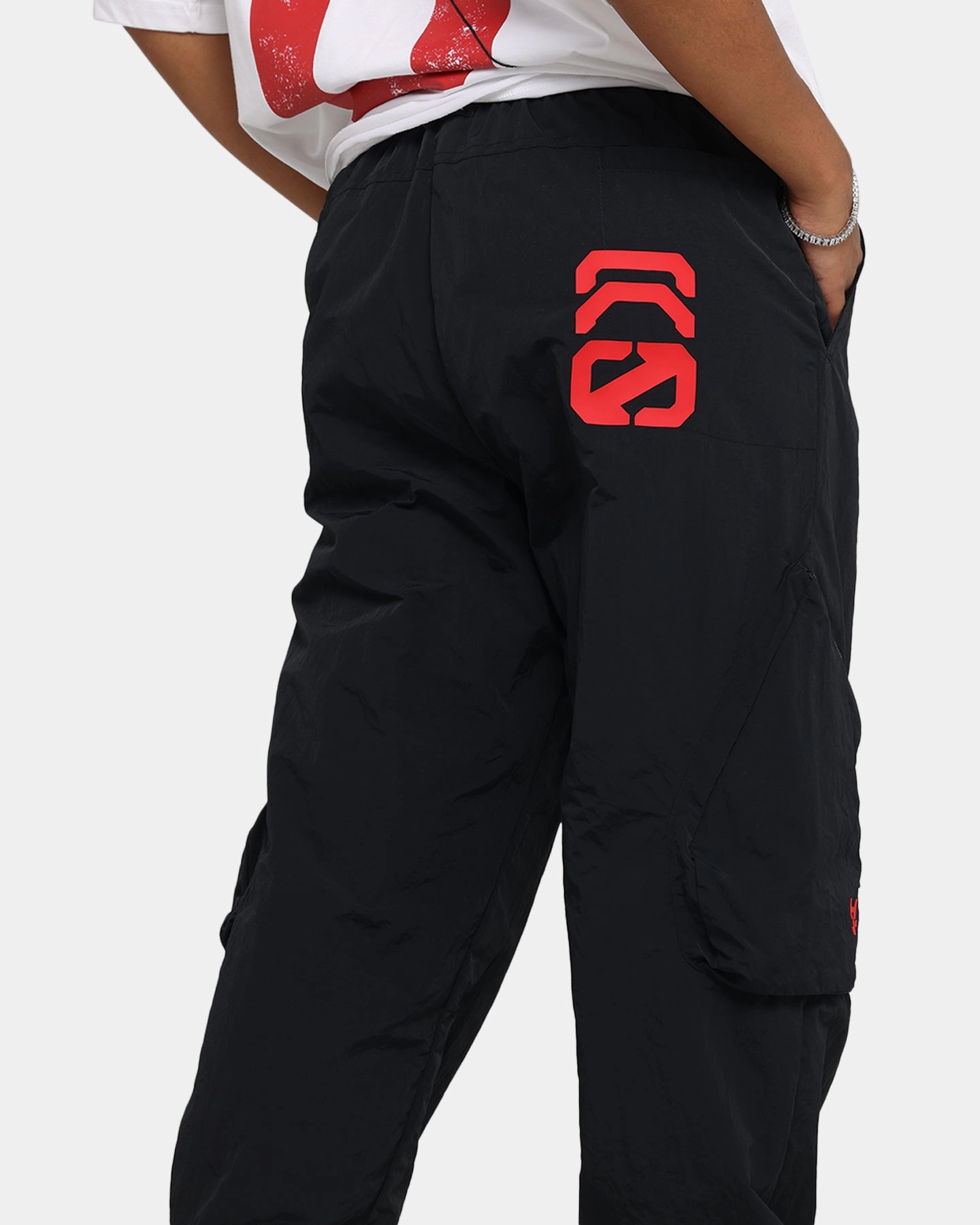 Urban Style Low Profile Waistband The Anti Order Faction Technical Jogger Black/Red