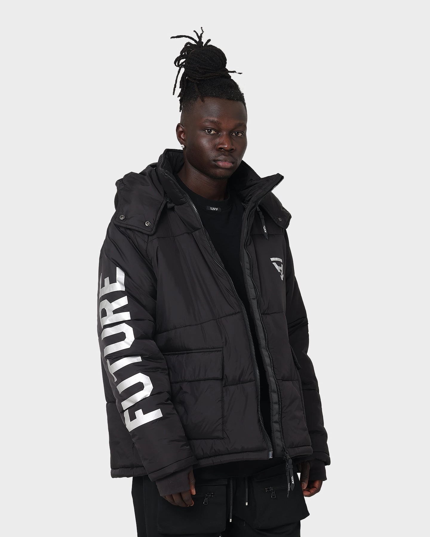 Smart Design Protective Layer The Anti Order Hyphen ATD Puffer Jacket V2 Black/Silver