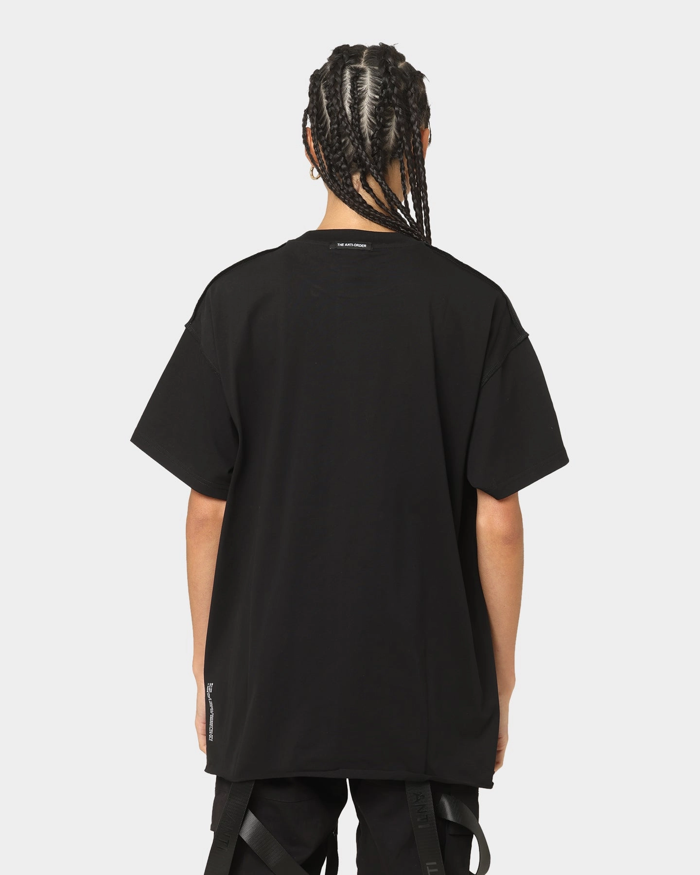 FadeResistant Coating comfortable option The Anti Order Non-Tactical Oversized T-Shirt Black