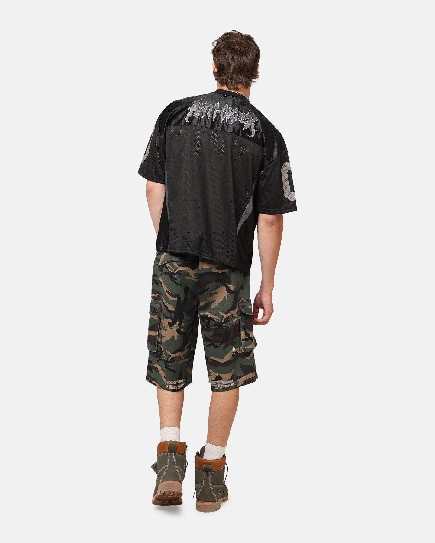 The Anti Order Sparta Mesh Team Jersey Black/Grey Comfort Plus