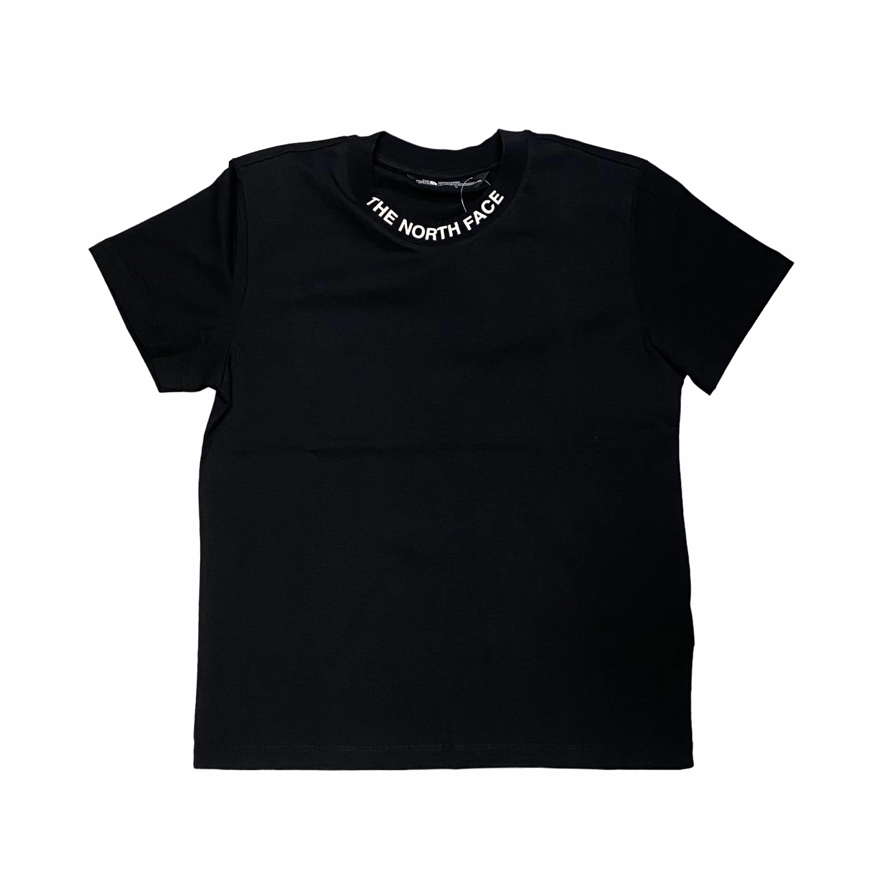 The North Face maglietta manica corta da ragazzi in cotone Zumu NF0A877SJK31 nero Casual layering piece